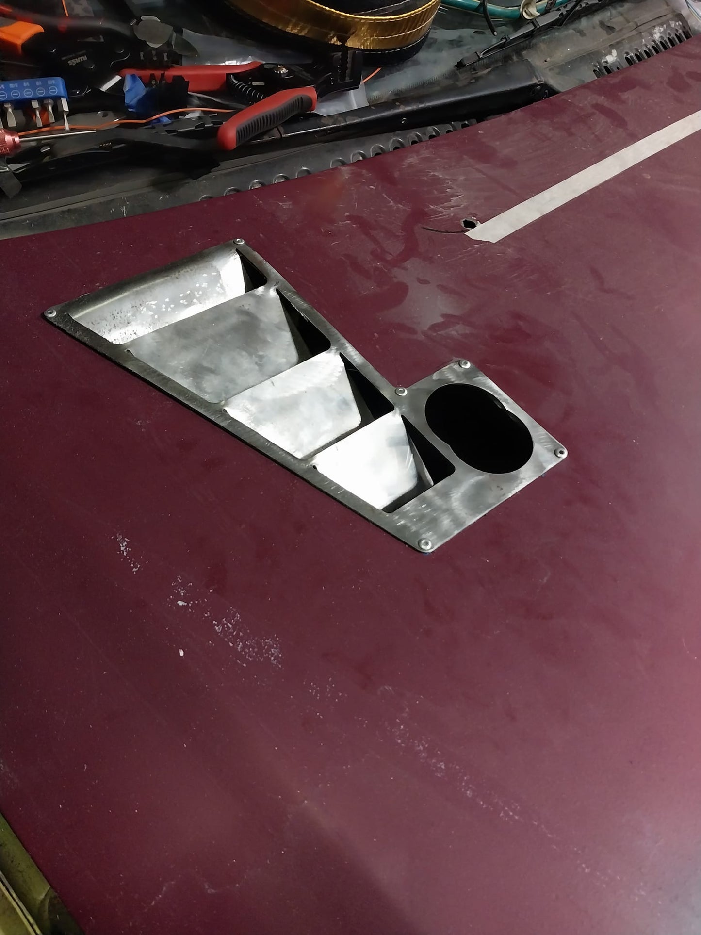 Custom Steel Hood Vents