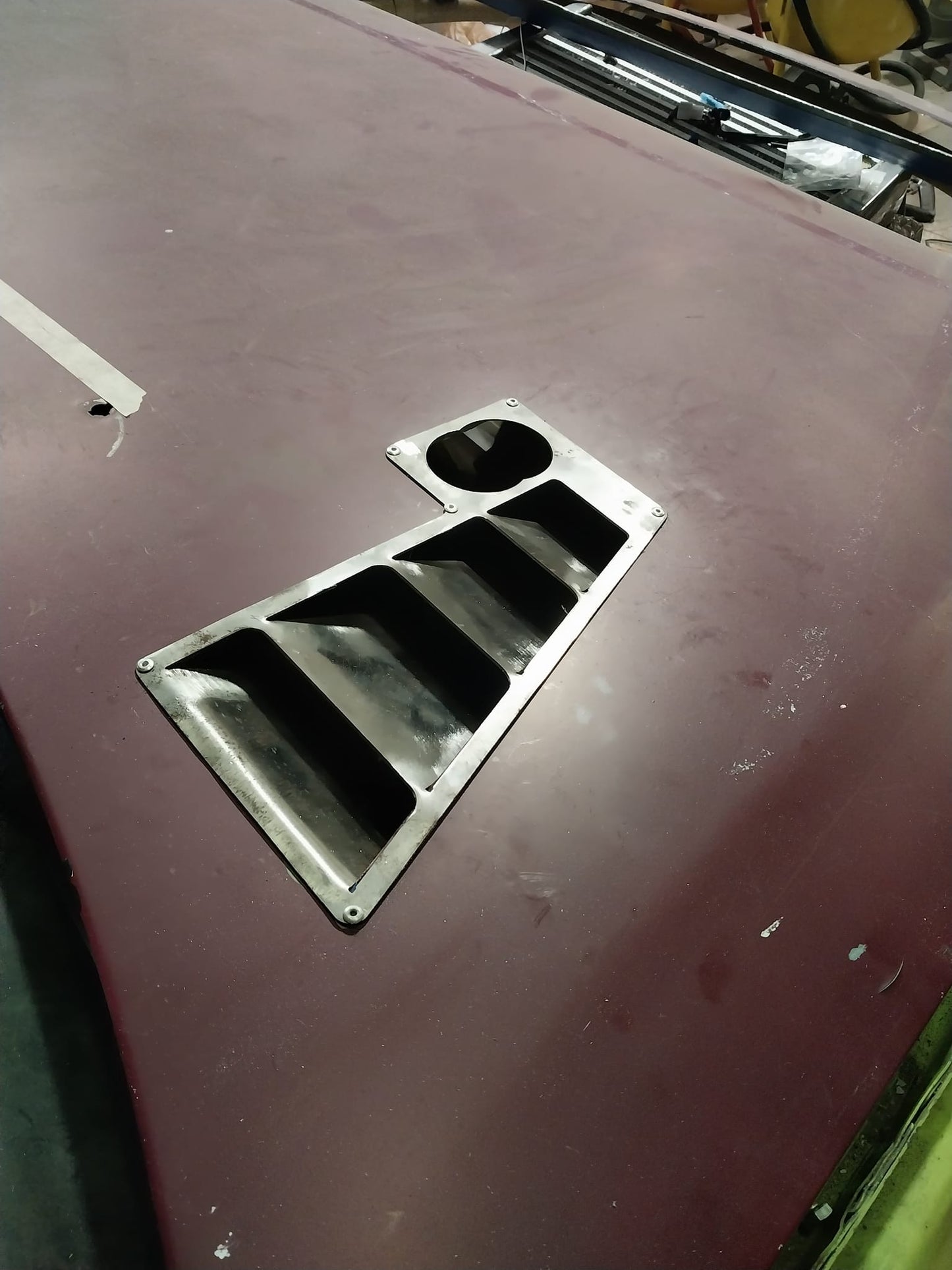 Custom Steel Hood Vents