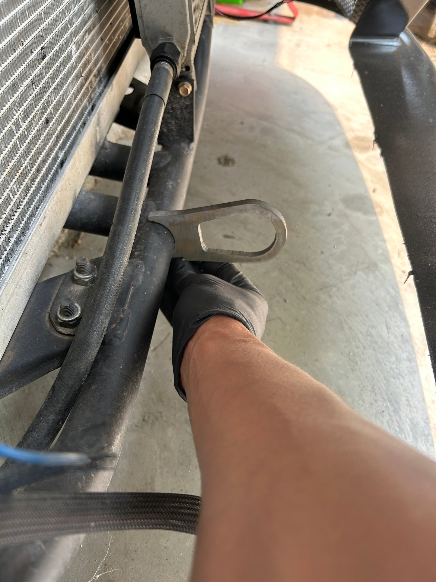 Weld On Tow Hook Bash Bar Roll Cage