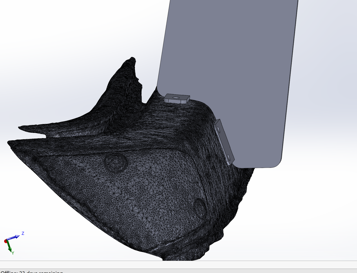 Custom Rx7 FC 86-91 Rear Wing Pillars