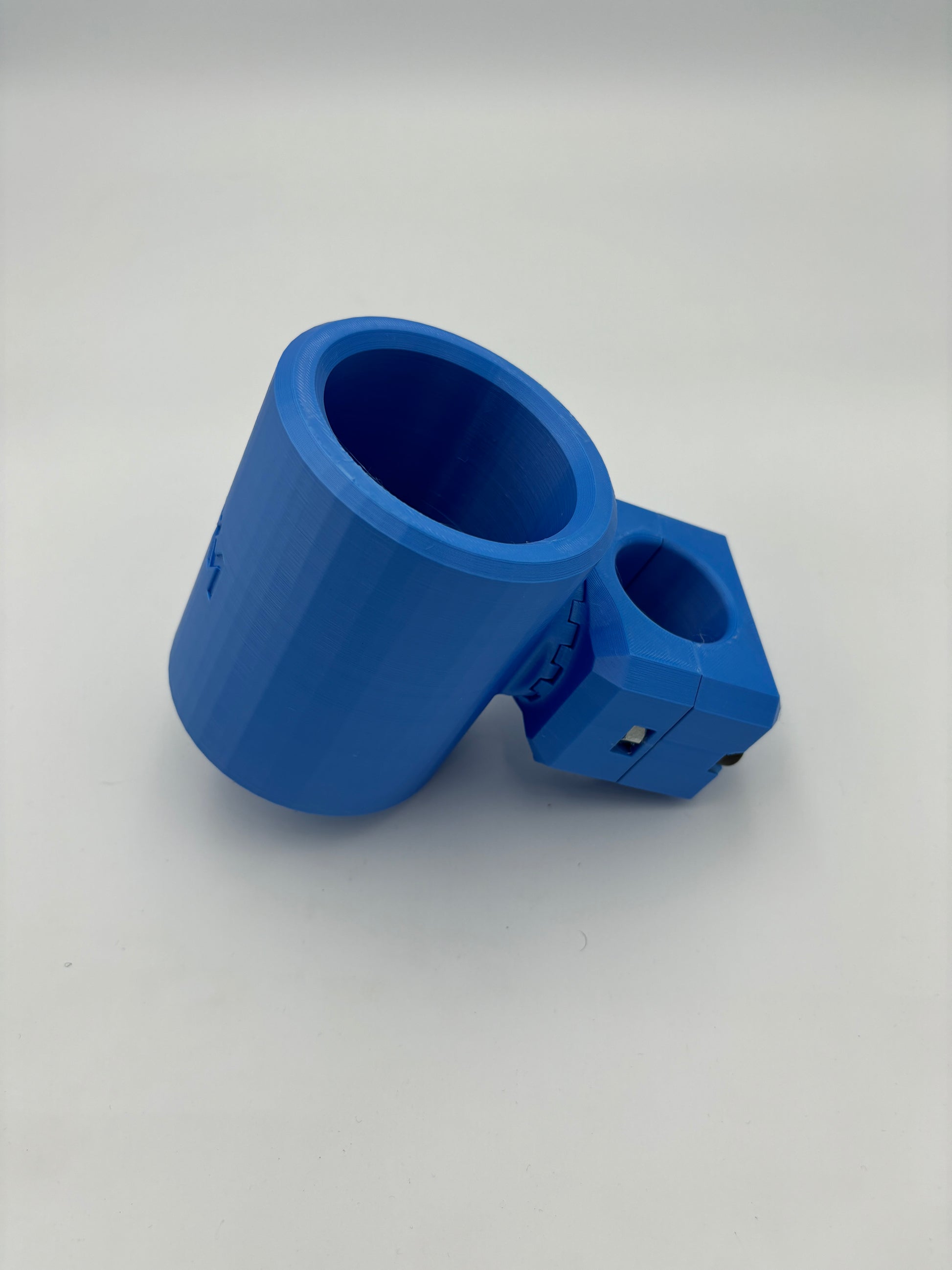 Blue Roll Cage Cup Holder