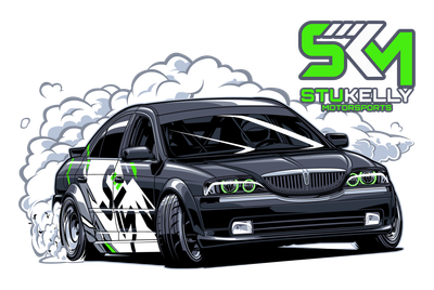 Drift Spec Lincoln LS Die Cut Stickers