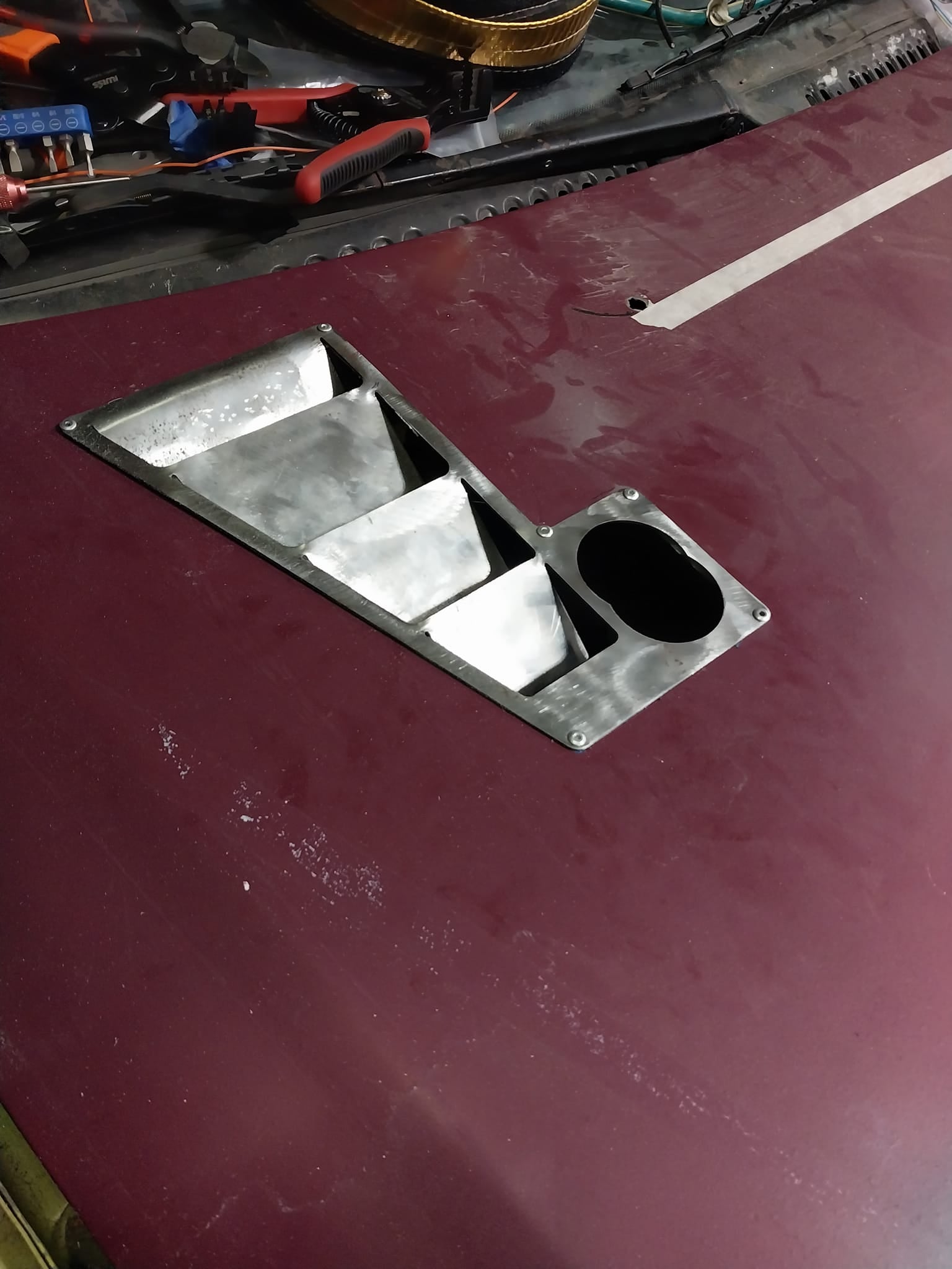 Flow Vent Racing SKM | Custom Racing Hood Vents – Stu Kelly Motorsports