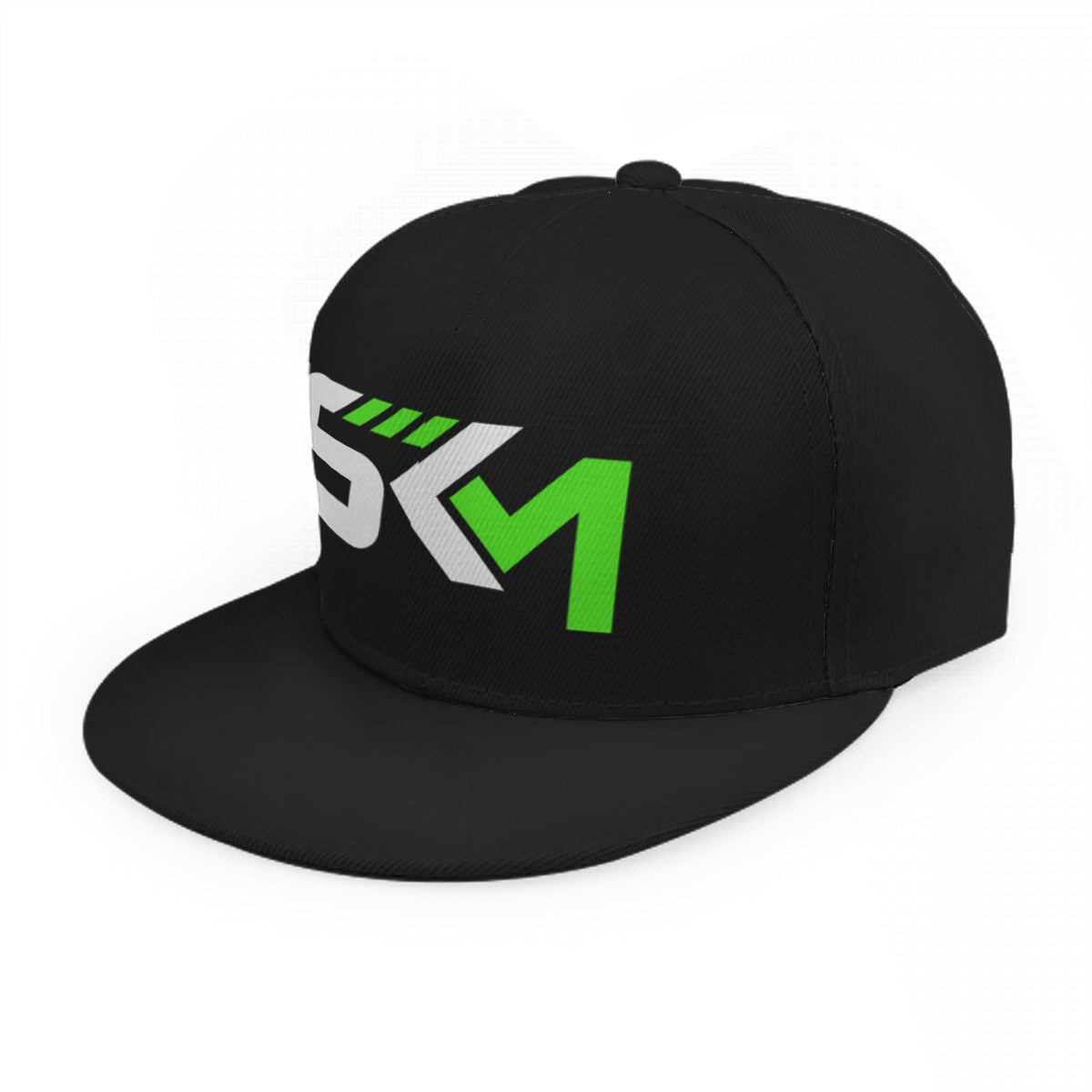 SKM Flat Bill Snap Back Hat